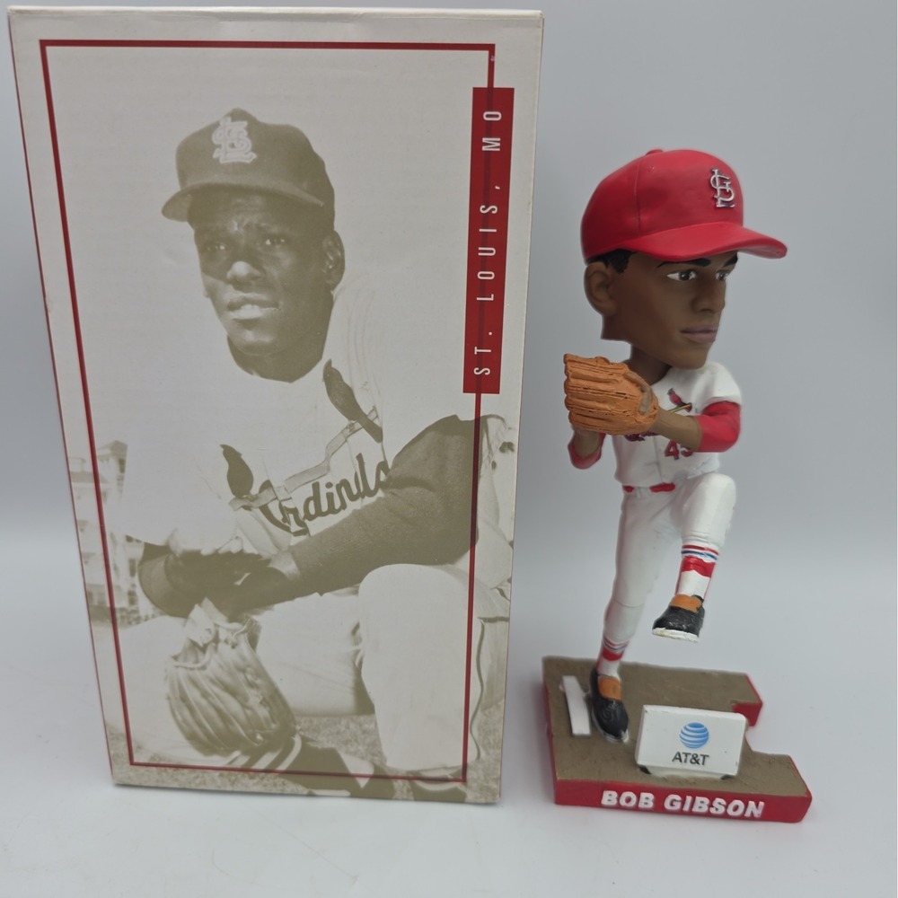 Bob Gibson St. Louis Cardinals Bobblehead 2017 SGA Final Out Part 1